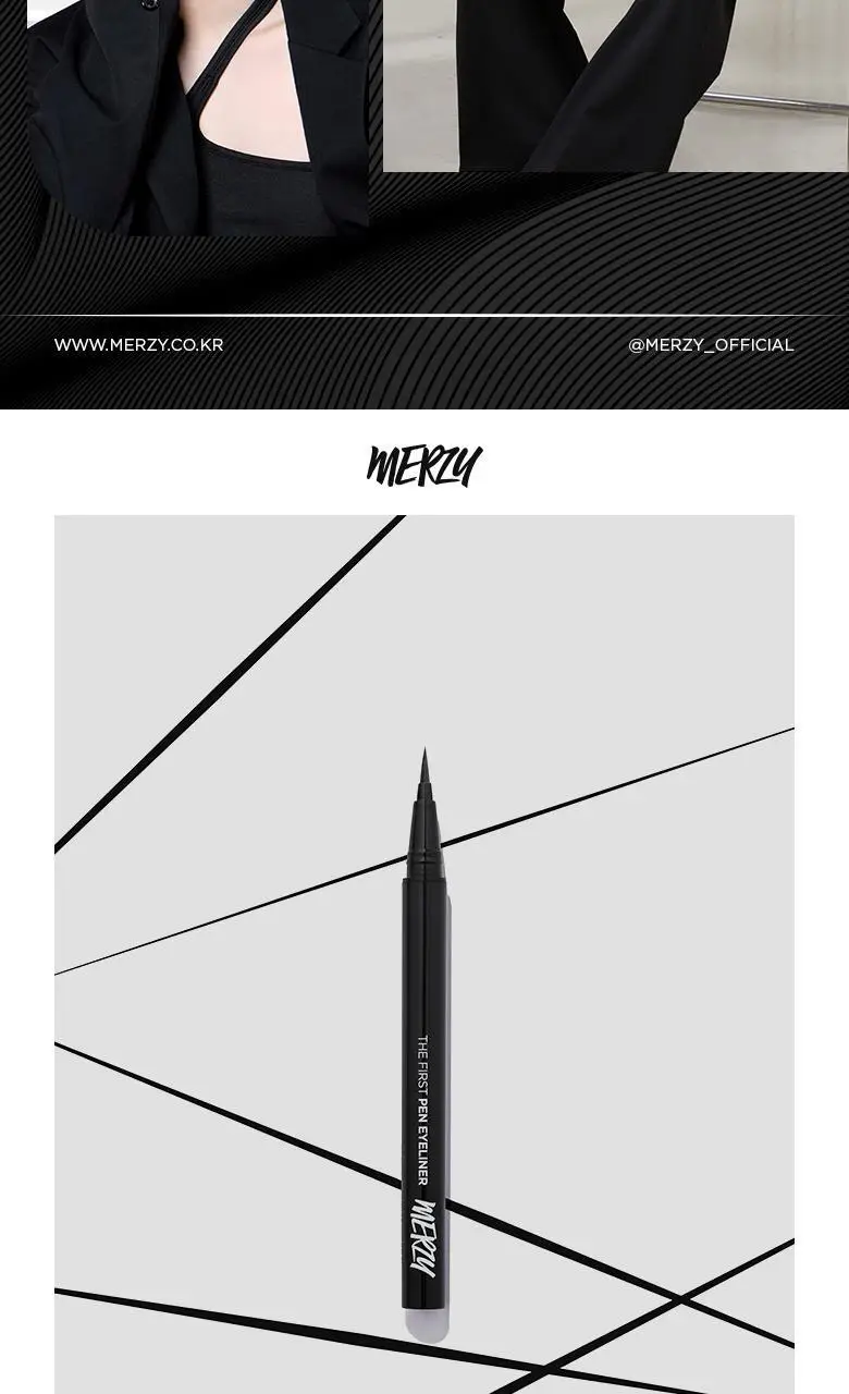 [더블기획/단품] 머지 더 퍼스트 아이라이너 STEADY&NEW (펜,슬림펜) 상세페이지 4